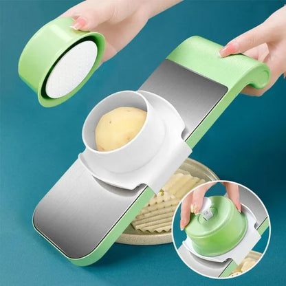 18 In 1 Stainless Steel Multi Functional Safe Manual Vegetable Slicer Cutter
