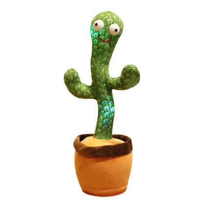Cactus Plush Toys, Electronic Cactus Plush Music Toy wtih Singing and Dancing