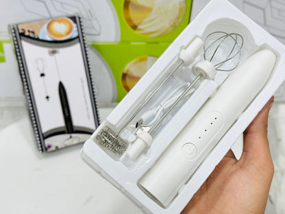 Rechargeable Coffee Beater & Egg Beater