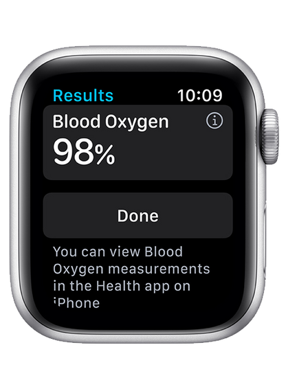 Smart Watch Series 6 + Cellular 44mm Aluminum Case (Silver) - Advanced Health & Fitness Smartwatch