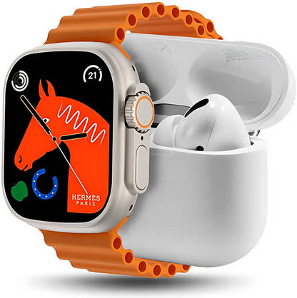 Airpods Pro 2 + 10 in 1 Ultra Smart Watch 2 - TLTM-M7000 (49mm)