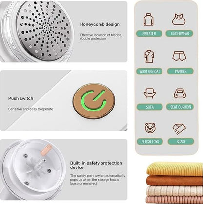 Electric Lint Remover Rechargeable Plush Clothing Razor Remover