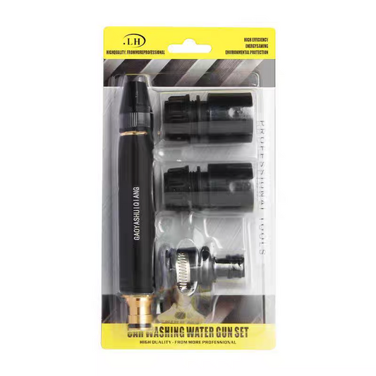 Water pressure nozzle gun set